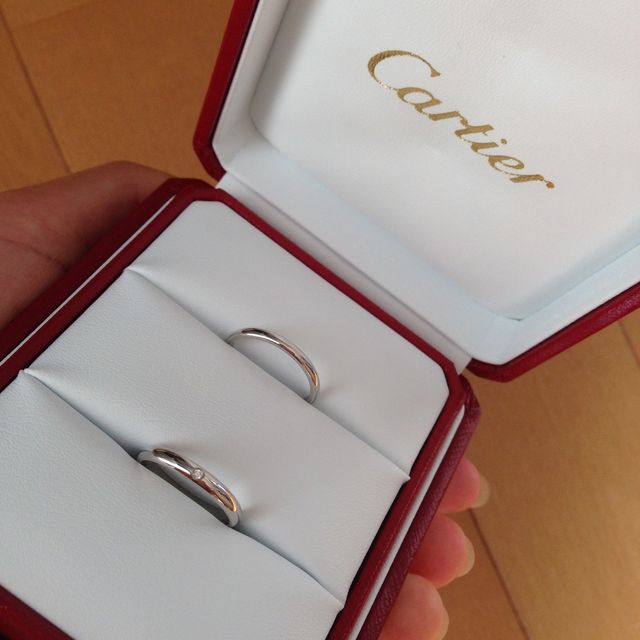 【カルティエ(Cartier)の口コミ】 有名ﾌﾞﾗﾝﾄﾞだから、です。
一生身に付けるものだから2人で納得して気に入…