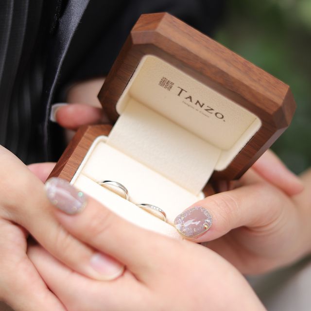 【TANZO.(鍛造指輪)の口コミ】 有名ではなくても、二人だけの特別な指輪を作っていただけるブランドを探…