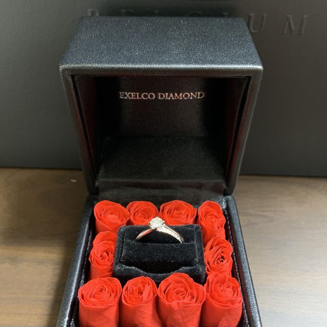 【エクセルコダイヤモンド(EXELCO DIAMOND)の口コミ】 エクセルコダイヤモンド様に紹介していただき、他のブランドにはない形で…