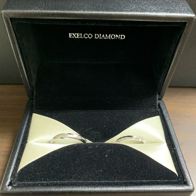 【エクセルコダイヤモンド(EXELCO DIAMOND)の口コミ】 エクセルコダイヤモンド様に紹介していただき、印象に残った指輪を購入い…