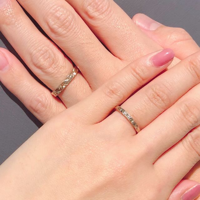 【AbHeri(アベリ)の口コミ】 結婚指輪を選ぶ時に、アベリさんはまったく検討していなかったブランドな…