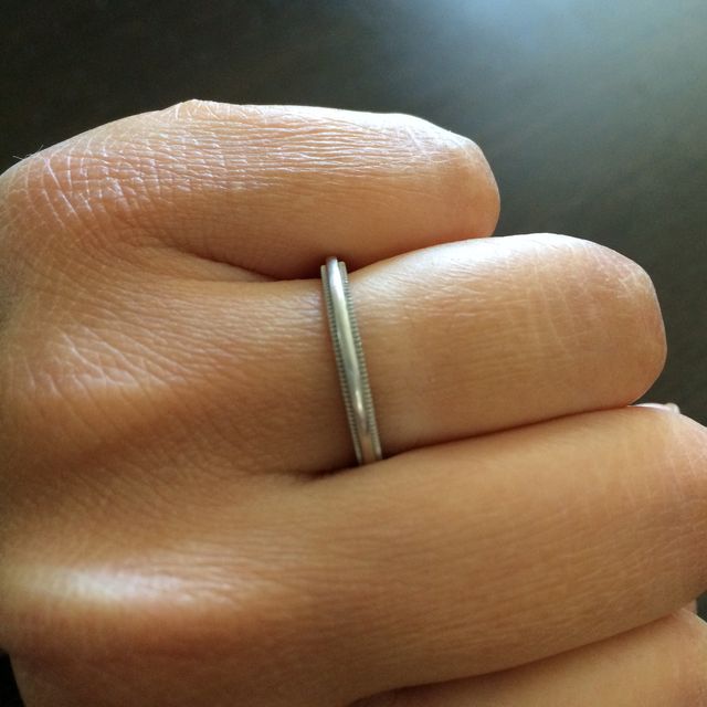 【ティファニー(Tiffany & Co.)の口コミ】 海外の有名ブランドの結婚指輪が欲しかったので、2.3件ほどで迷っていまし…