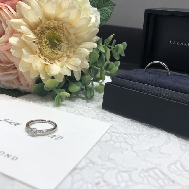 【ラザール ダイヤモンド(LAZARE DIAMOND)の口コミ】 3大カッターズブランドの中でも7色の輝きがあり、とても綺麗に輝きます。…