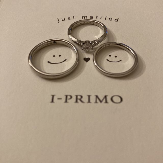【アイプリモ(I-PRIMO)の口コミ】 指輪のデザインは派手すぎなくてシンプルすぎないもの良かったのと、形が…