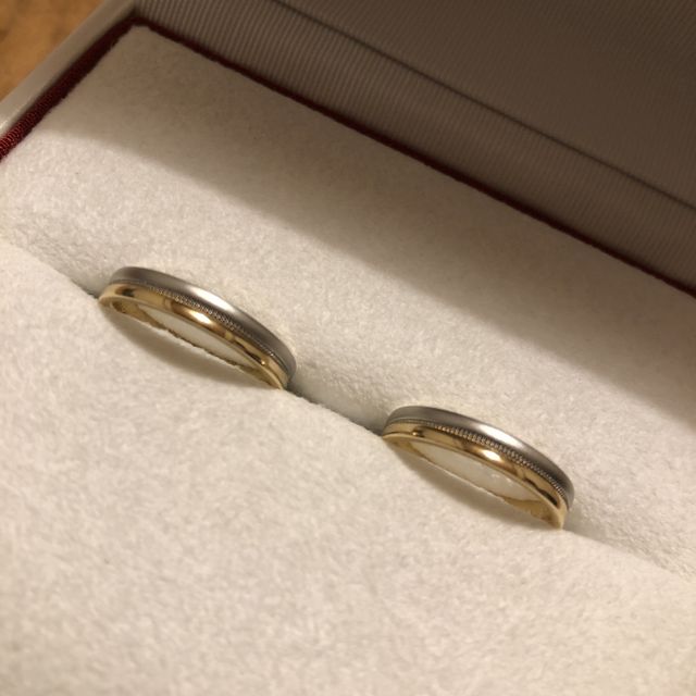 【Katamu(カタム)の口コミ】 最初は彼も指輪に対して、あまり興味がなく
『私の好きにしたら良いよ。』…