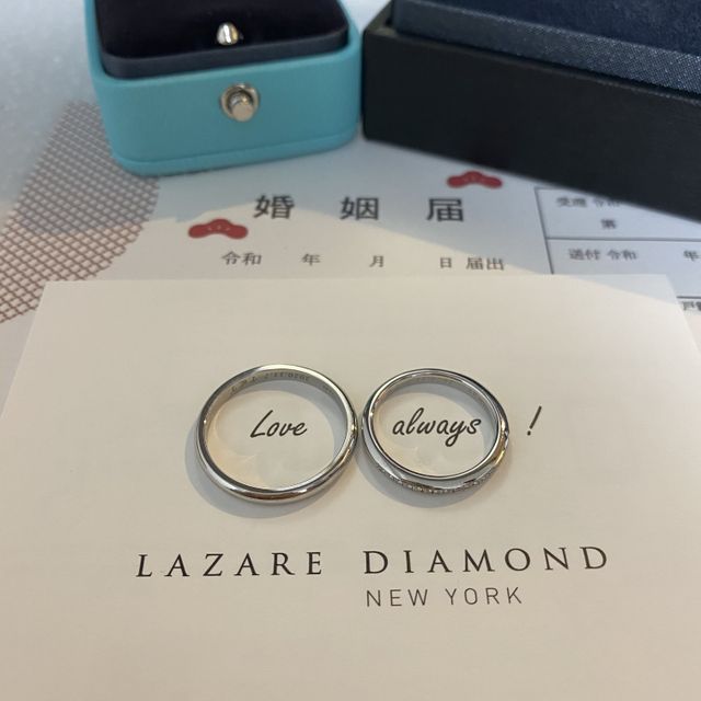 【ラザール ダイヤモンド(LAZARE DIAMOND)の口コミ】 ハーフエタニティリングを探しており、色々なブランドを見に行きました。…