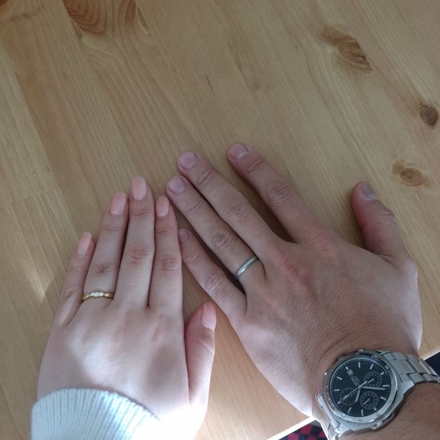 【エクセルコダイヤモンド(EXELCO DIAMOND)の口コミ】 結婚指輪を購入する２ヶ月前に婚約指輪を別のお店で購入していて、かなり…