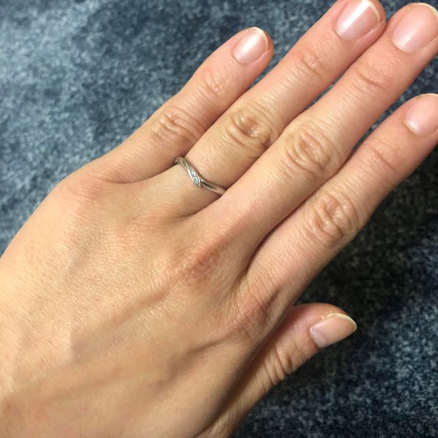 【俄(にわか)の口コミ】 彼がくれた婚約指輪が初桜で、結婚指輪とセットリングになるため、ほぼ迷…