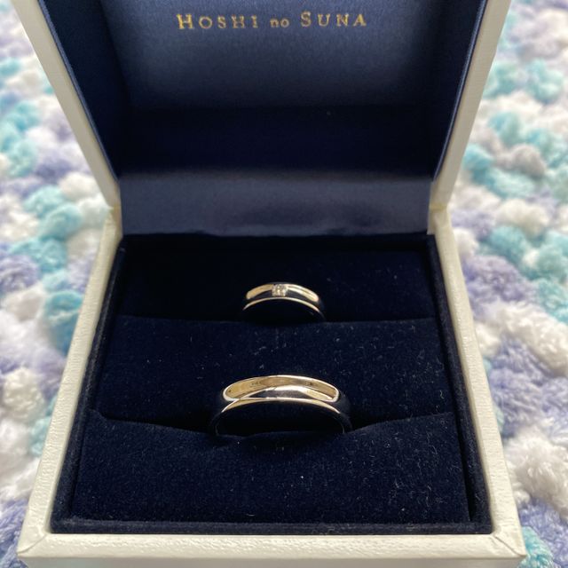【HOSHI no SUNA 星の砂(ほしのすな)の口コミ】 お店の方おすすめで選びました。
デザインも良くて、シンプルでとても気に…