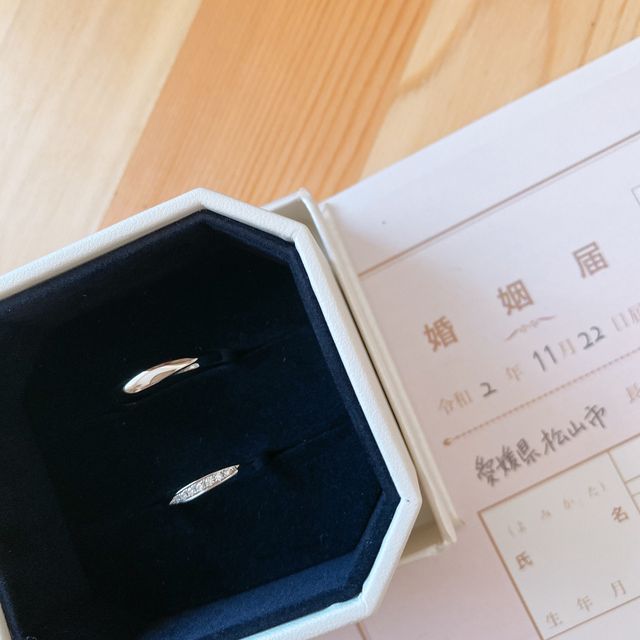 【4℃ BRIDAL(ヨンドシーブライダル)の口コミ】 ウェーブとストレートで悩んでいたので、その間のさりげないウェーブが決…