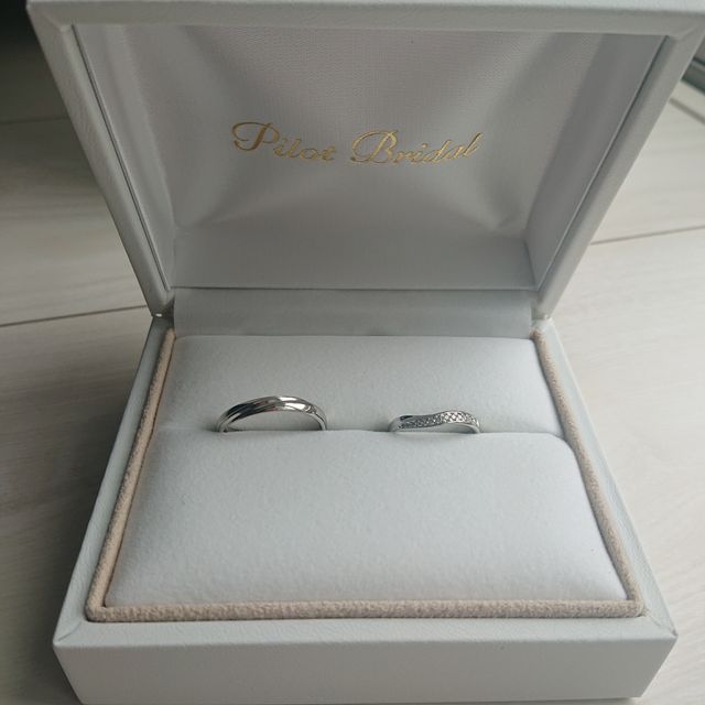 【PILOT BRIDAL(パイロットブライダル)の口コミ】 色々なブランドを試着しましたが、着け心地の良さに二人とも感動しました…