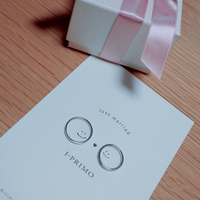 【アイプリモ(I-PRIMO)の口コミ】 お互いの結婚指輪を選びに行きました！お店だけはアイプリモさんで決めて…