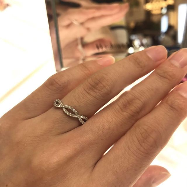 【ヴァンドーム青山(VENDOME AOYAMA)の口コミ】 ホームページや広告でも見る代表的なデザインです。ショーケースで見ると…