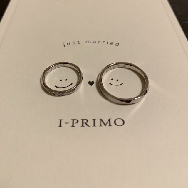 【アイプリモ(I-PRIMO)の口コミ】 ダイヤが多すぎず、少なすぎず、とてもバランスの良いデザインが一番の決…