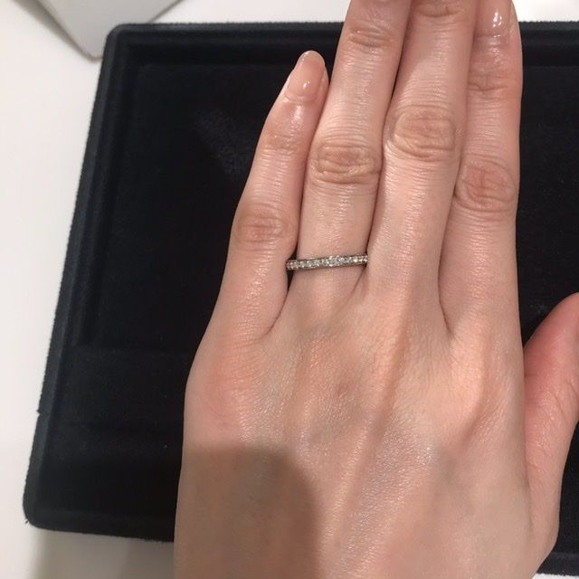 【ブルガリ(BVLGARI)の口コミ】 国内外のブランドをかなりの数見て回りましたが、太さ・厚みが絶妙でダイ…