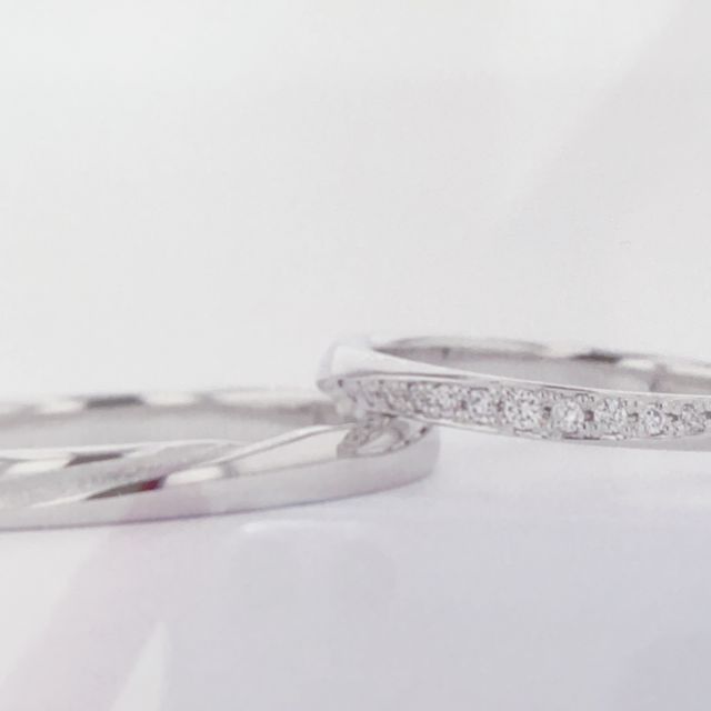 【JEWELRY  KAMATA(ジュエリーかまた)の口コミ】 希望のデザインは
・リング自体は横から見てまっすぐ平らであること
・リ…