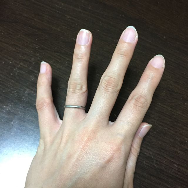 【NOJESS(ノジェス)の口コミ】 ダイヤモンドなどがついていない、シンプルなものを探していて、イメージ…