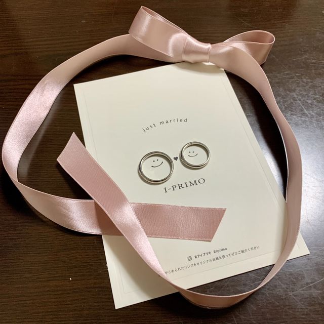 【アイプリモ(I-PRIMO)の口コミ】 シンプルなデザインでを希望していて、何個か試着した中で1番気に入ったも…
