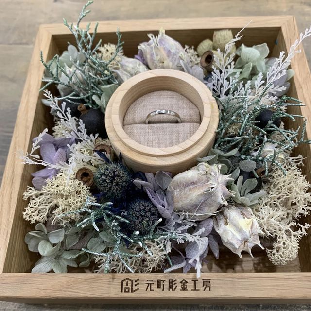 【鎌倉彫金工房の口コミ】 婚約者から、元町彫金工房のダイヤモンドのみでプロポーズされましたので…