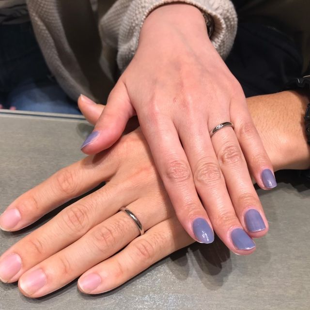 【アイプリモ(I-PRIMO)の口コミ】 複数の指輪を試着し納得できるまで相談に乗っていただき、デザインがシン…