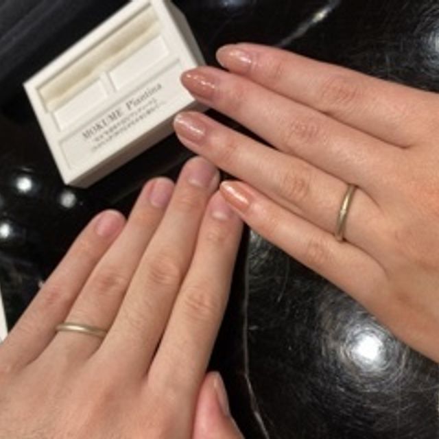 【ケイウノ ブライダル(K.UNO BRIDAL)の口コミ】 指輪をつけたときの付け心地がとてもよかったです。デザインが本当にたく…