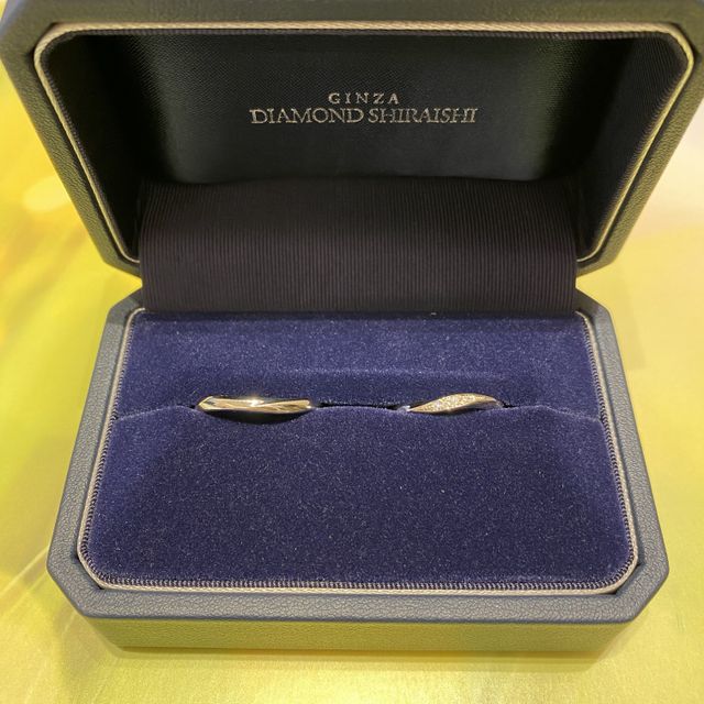 【銀座ダイヤモンドシライシの口コミ】 一番の決め手は付け心地でした。他のブランドや同ブランドの商品と比較し…