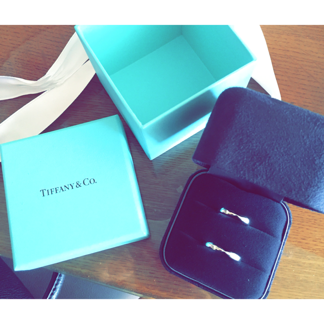 【ティファニー(Tiffany & Co.)の口コミ】 婚約指輪をハーモニーにしていたので、重ね付けをしたときに一番フィット…