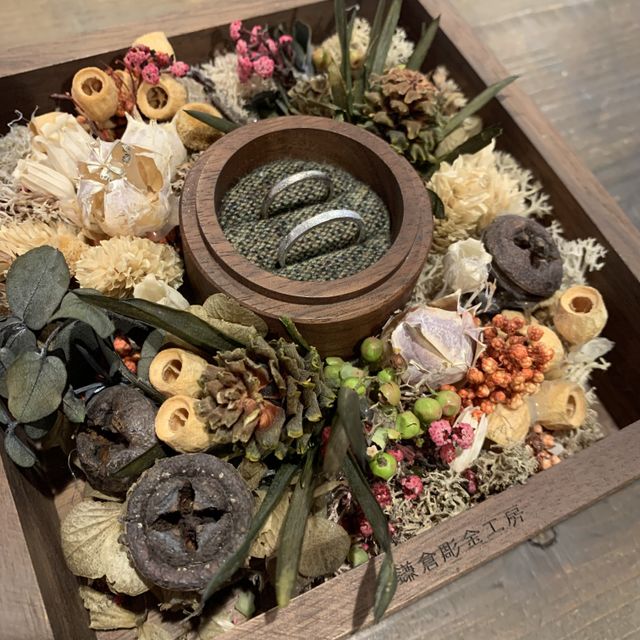 【鎌倉彫金工房の口コミ】 自分たちで自由にデザインを選べるところ、手作りができるところが1番の決…