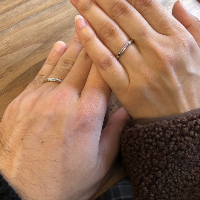【出雲結(いずもゆい)の口コミ】 特に指輪のデザインが気に入りました。
もちろんスタッフさんの対応も素晴…