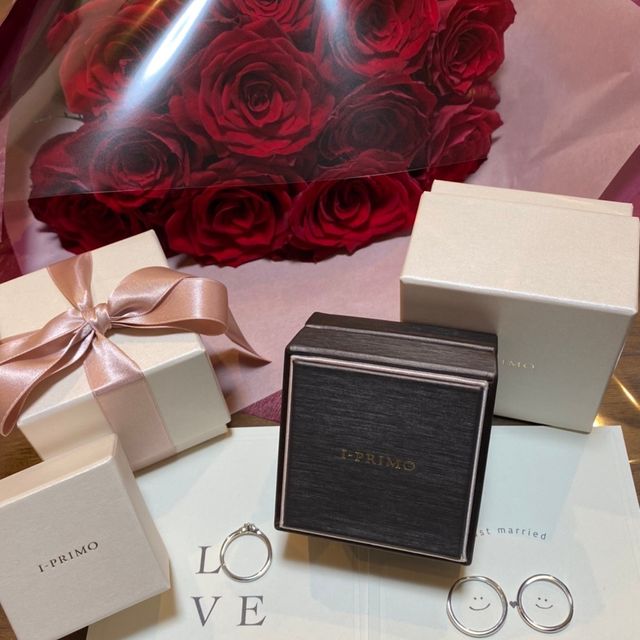 【アイプリモ(I-PRIMO)の口コミ】 エンゲージリングには全く興味がありませんでしたが、マリッジリングと一…