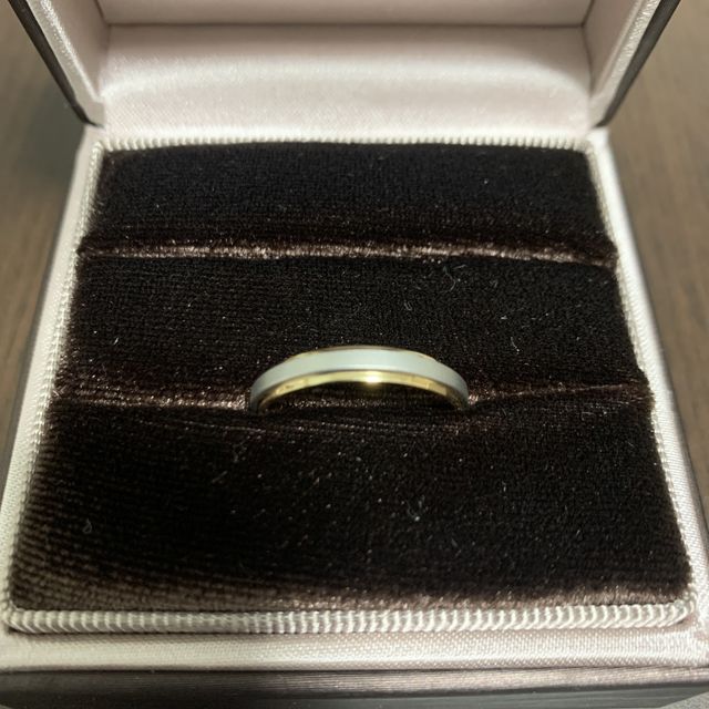 【アイプリモ(I-PRIMO)の口コミ】 元々マット加工やリングの色が2色使いの指輪を探していたので、その希望を…