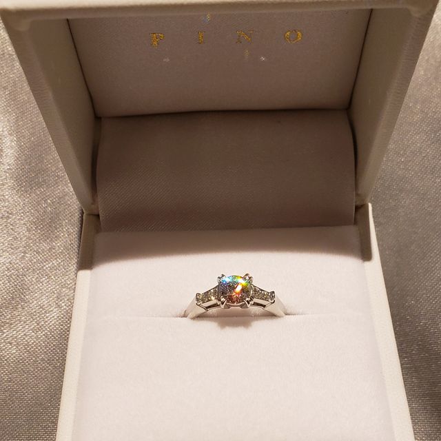 【宝寿堂(ほうじゅどう)の口コミ】 どこのお店を見ても、ぴんとくる指輪がなかったため、希望のデザインを伝…