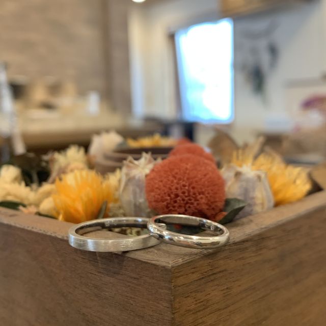 【鎌倉彫金工房の口コミ】 結婚した時に指輪を探していましたがなかなかいいのがなく、手作りの指輪…