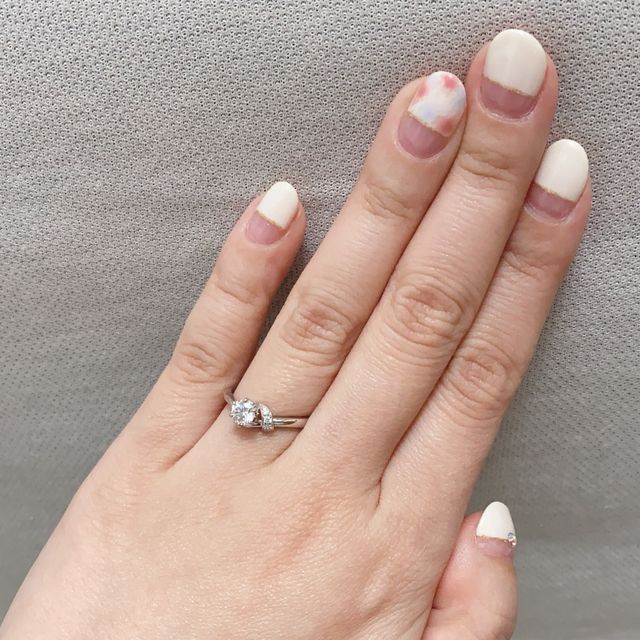 【俄(にわか)の口コミ】 彼が推してくれた事はが1番の決めてではありますが、リングに込められた意…