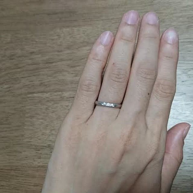 【MIKIMOTO(ミキモト)の口コミ】 シンプルであることと、プラチナであることが条件で探していました。最初…