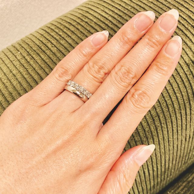 【TANZO.(鍛造指輪)の口コミ】 鍛造で作られていることに惹かれました。鋳造で作られているものより丈夫…