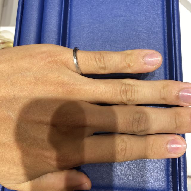 【銀座ダイヤモンドシライシの口コミ】 ファーストインプレッションでダイヤモンドポイント加工が目を引きました…