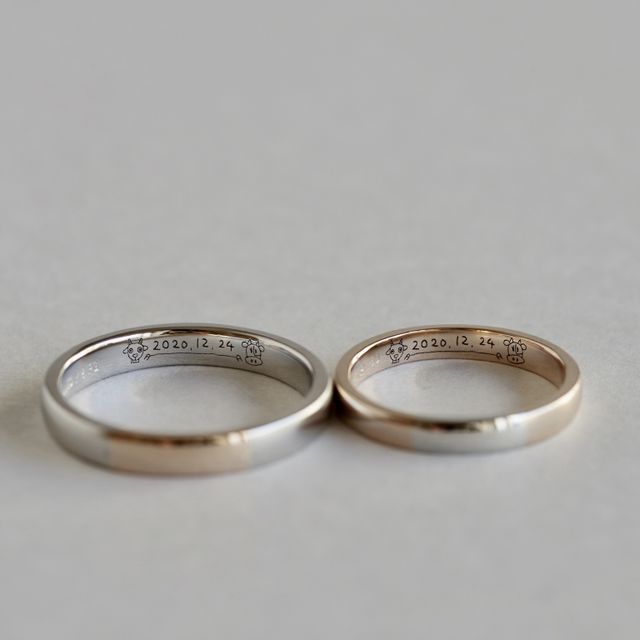 【hitotsuchi(ヒトツチ)の口コミ】 "日常に馴染むシンプルなデザインだけどお揃い感が欲しい"とい…