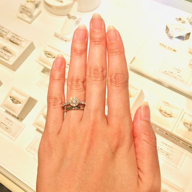 【Ponte Vecchio(ポンテヴェキオ)の口コミ】 ボリュームある一つ石が欲しいとき、カラット数が上がると自然と金額も跳…