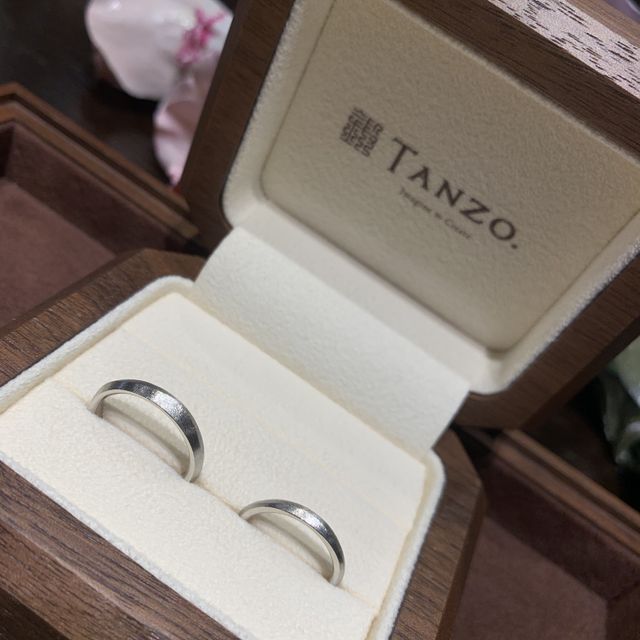 【TANZO.(鍛造指輪)の口コミ】 せっかくなので、他にはない自分たちだけの指輪を作りたいと思っていたと…