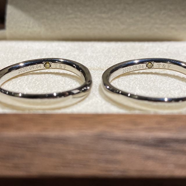 【TANZO.(鍛造指輪)の口コミ】 インターネットでデザインを見ていて気に入ったものがあったので来店して…