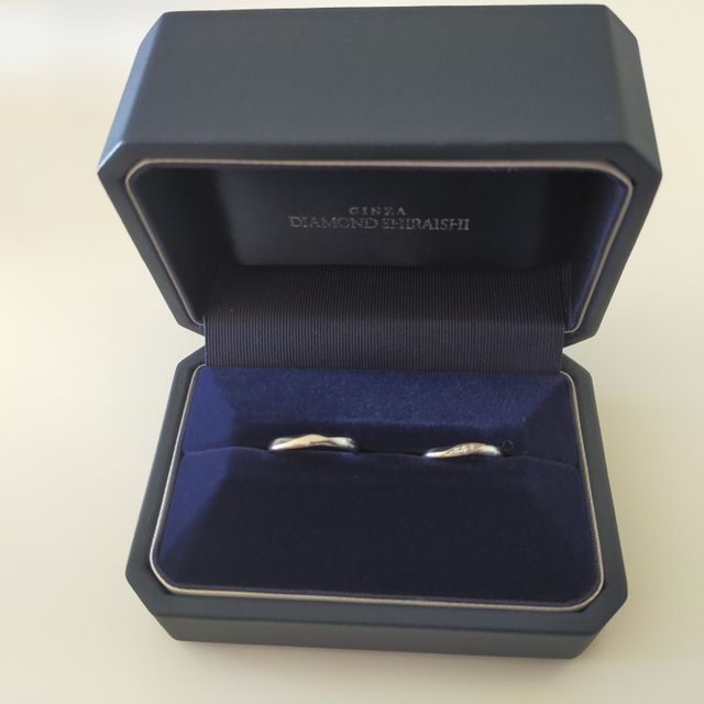 【銀座ダイヤモンドシライシの口コミ】 シンプルかつストレートな指輪がいいという希望をコンシェルジュさんにお…