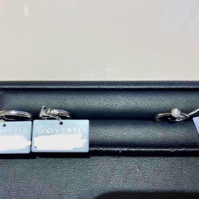 【TRECENTI(トレセンテ)の口コミ】 短く太い私の指ではなかなか合うリングがみつけられませんでしたが、彼女…