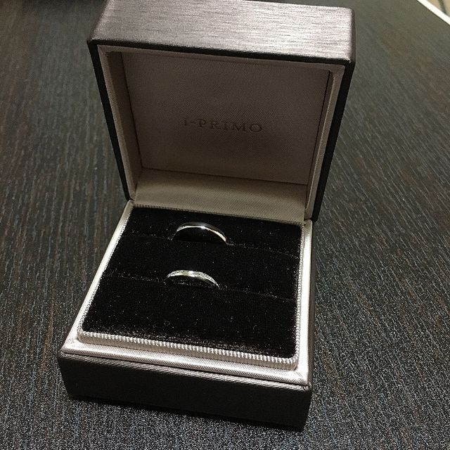 【アイプリモ(I-PRIMO)の口コミ】 婚約指輪のセットリングを購入しました。婚約指輪に合うデザインのものを…