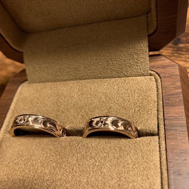 【Makana(マカナ)の口コミ】 以前から気になっていた、ハワイアンジュエリーを探していて、リングの太…