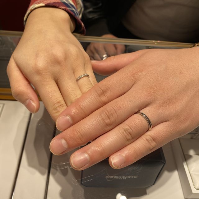 【エクセルコダイヤモンド(EXELCO DIAMOND)の口コミ】 一目見た時からこれが良いと思い他の店舗も一度行きましたがやはりドンピ…