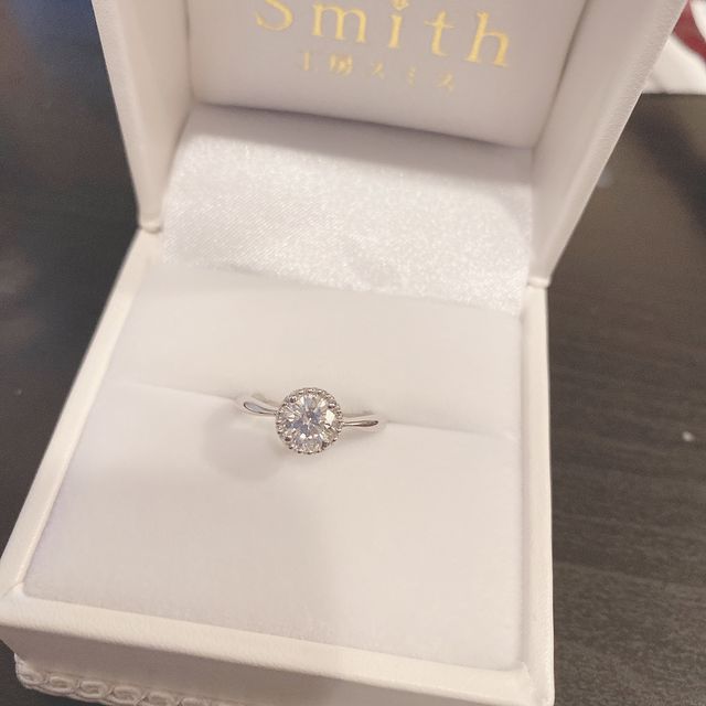 【Smith(工房スミス)の口コミ】 母の婚約指輪のダイヤを譲り受けたので、せっかくならそのダイヤを使用し…