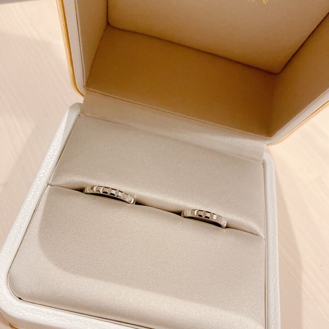 【ブシュロン(BOUCHERON)の口コミ】 クルドパリに一目惚れし、即決しました。
カットが素晴らしくダイヤがなく…