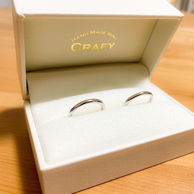 【CRAFY(クラフィ)の口コミ】 自分たちで作ることができ、記念に残ると思いました
また、2人の希望であ…