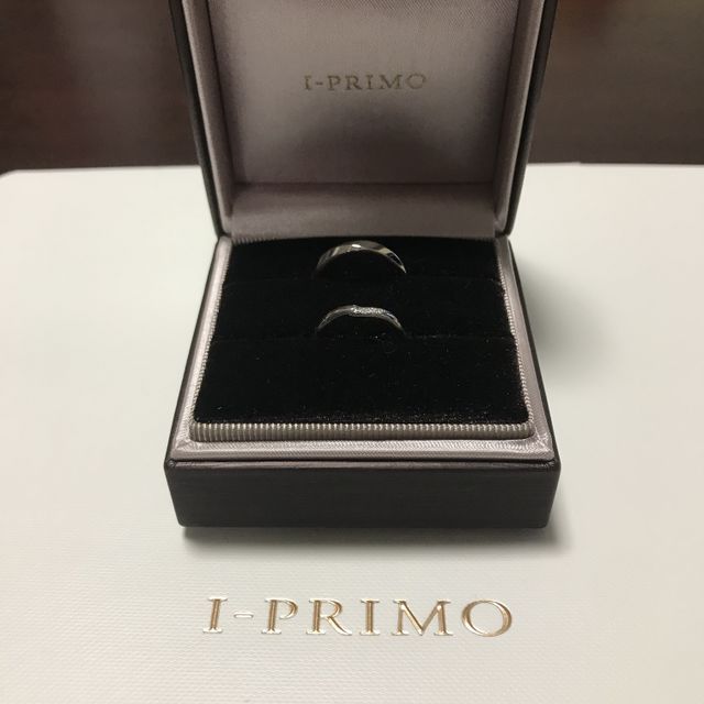 【アイプリモ(I-PRIMO)の口コミ】 デザインがとても気に入りました。リングは緩やかな感じで主張が激しすぎ…